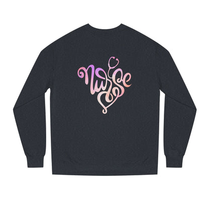 Nurse Heart Stethoscope Sweatshirt