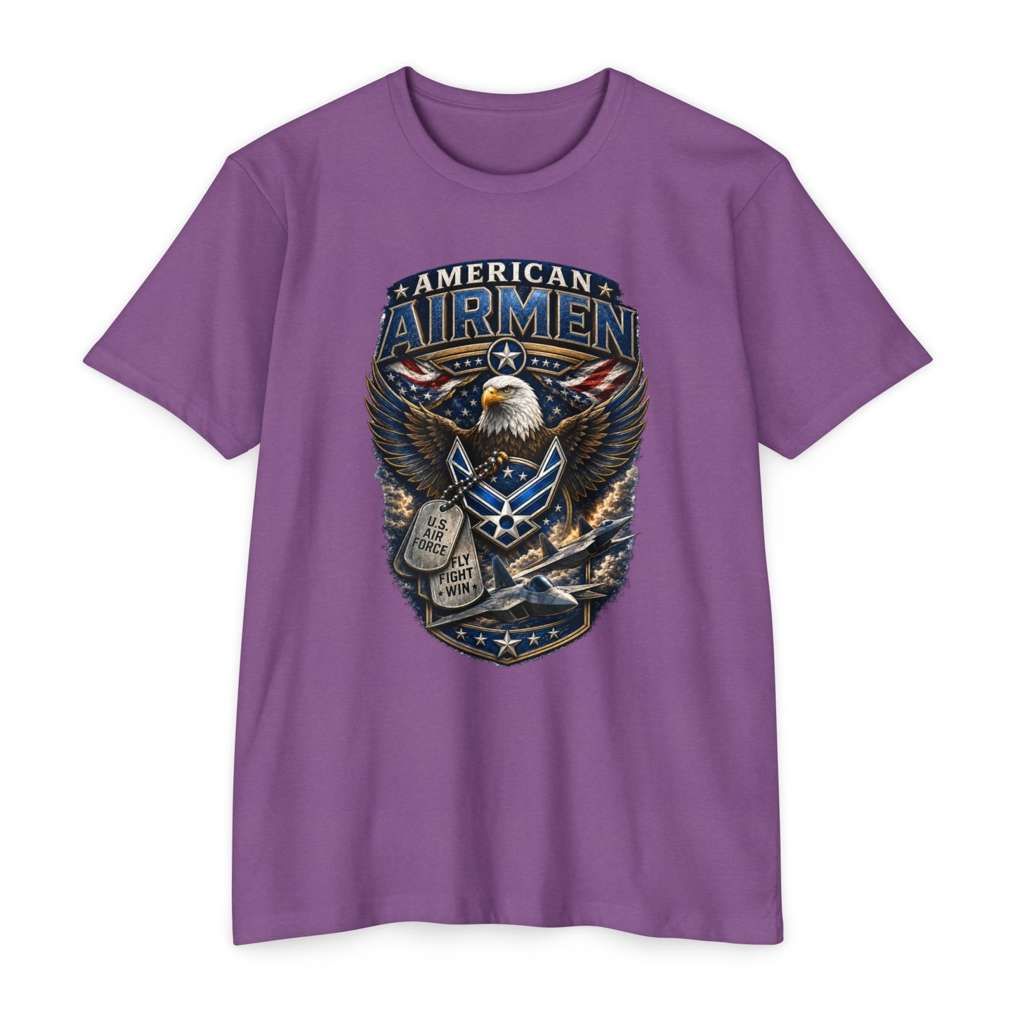 American Airmen Eagle T-Shirt — Patriotic USA Air Force Graphic Tee