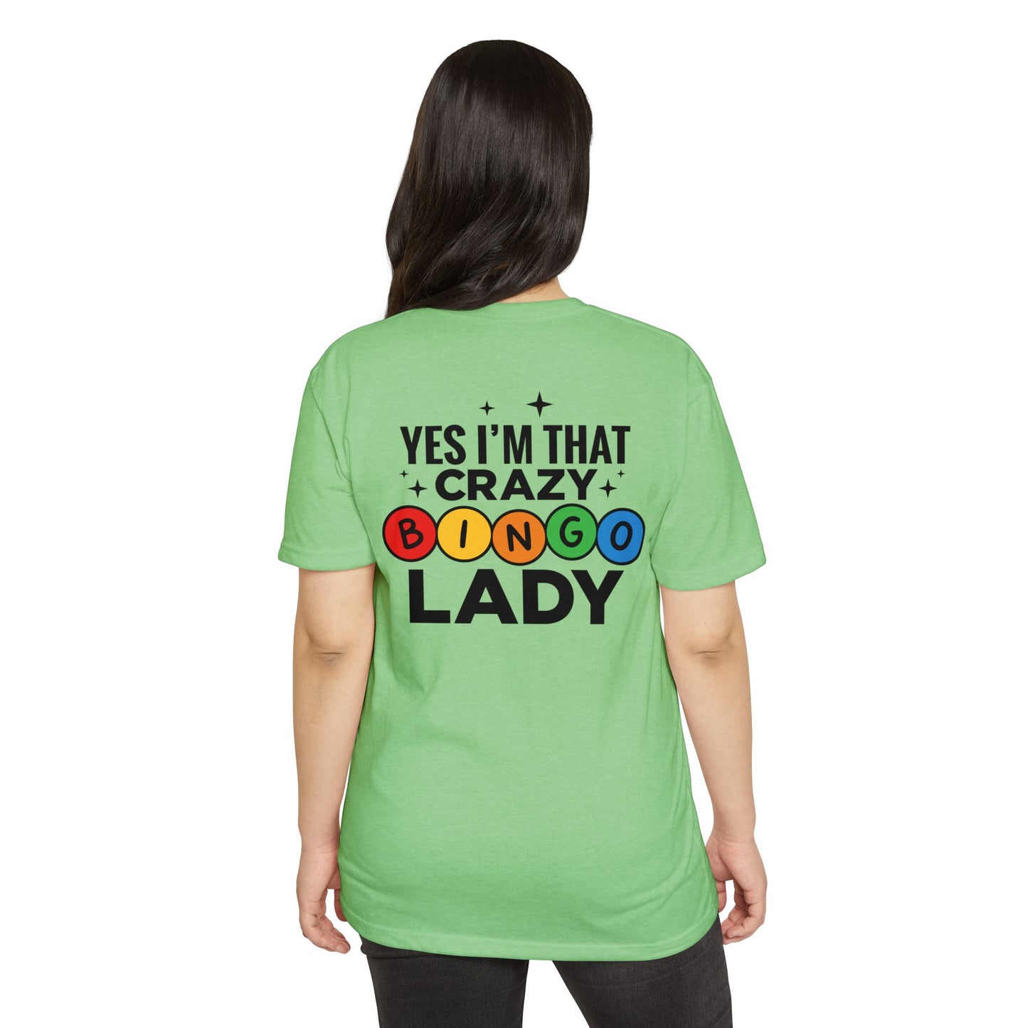 Bingo Lady T-Shirt — "Yes I'm That Crazy Bingo Lady" Funny Graphic Tee