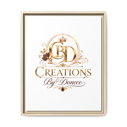 Creations By Donece — Framed Matte Canvas Wall Art
