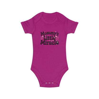 Mommy’s Little Miracle Baby Bodysuit – Newborn Infant Onesie