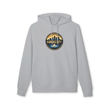 Kansas City Skyline Hoodie — Retro Cityscape Pullover