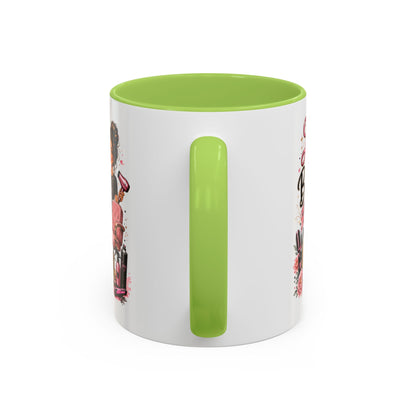 Life Is Better Behind the Chair Coffee Mug — Hair Stylist Barber Salon Gift (11/15oz)