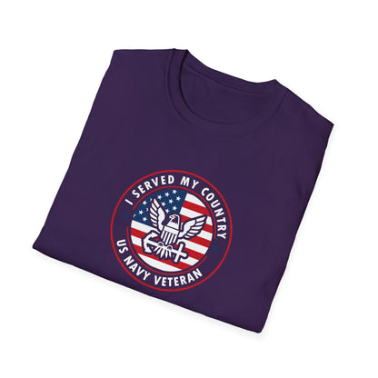 I Served My Country US Navy Veteran T-Shirt