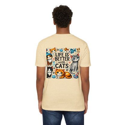 Life Is Better With Cats T-Shirt