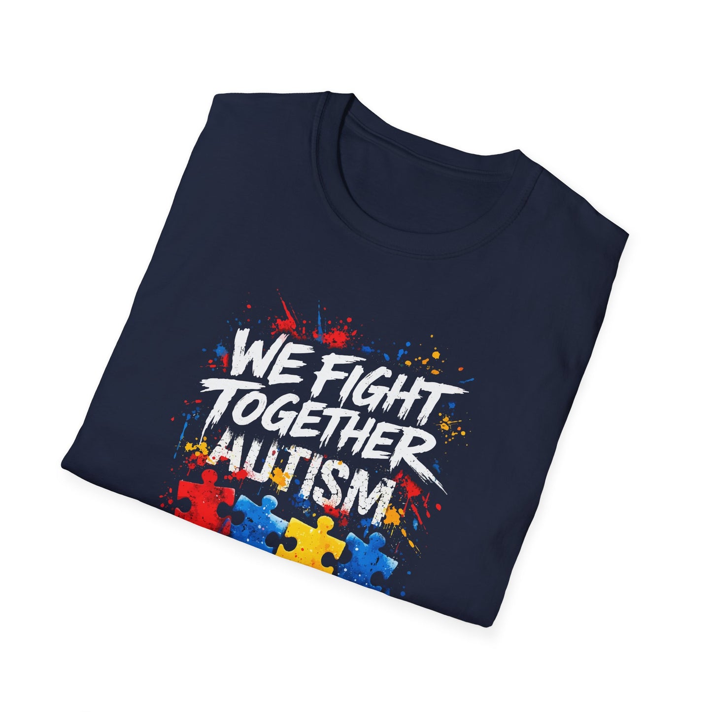 We Fight Together Autism T-Shirt