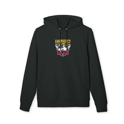Emergency Line Hero Hoodie — EMS Dispatcher Tribute Pullover