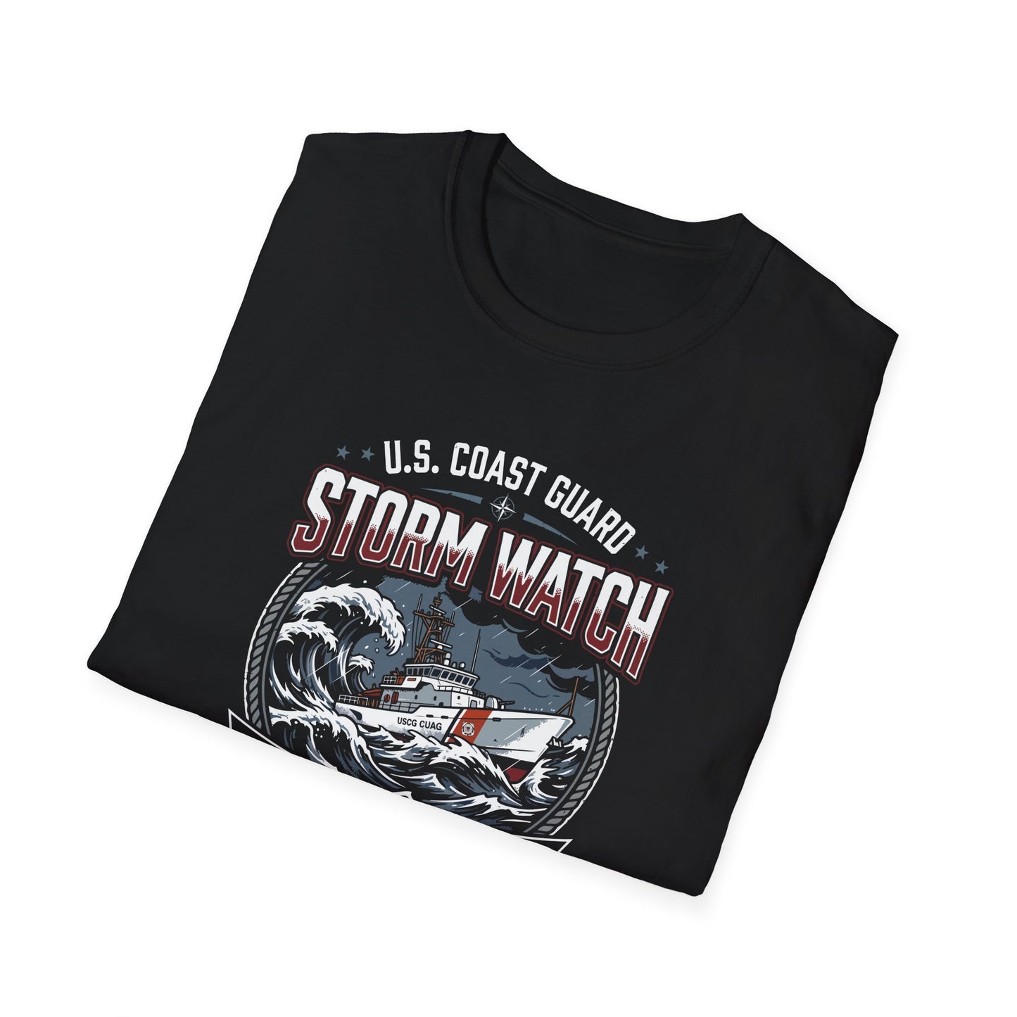 U.S Coast Guard Storm Watch Semper Paratus T-Shirt