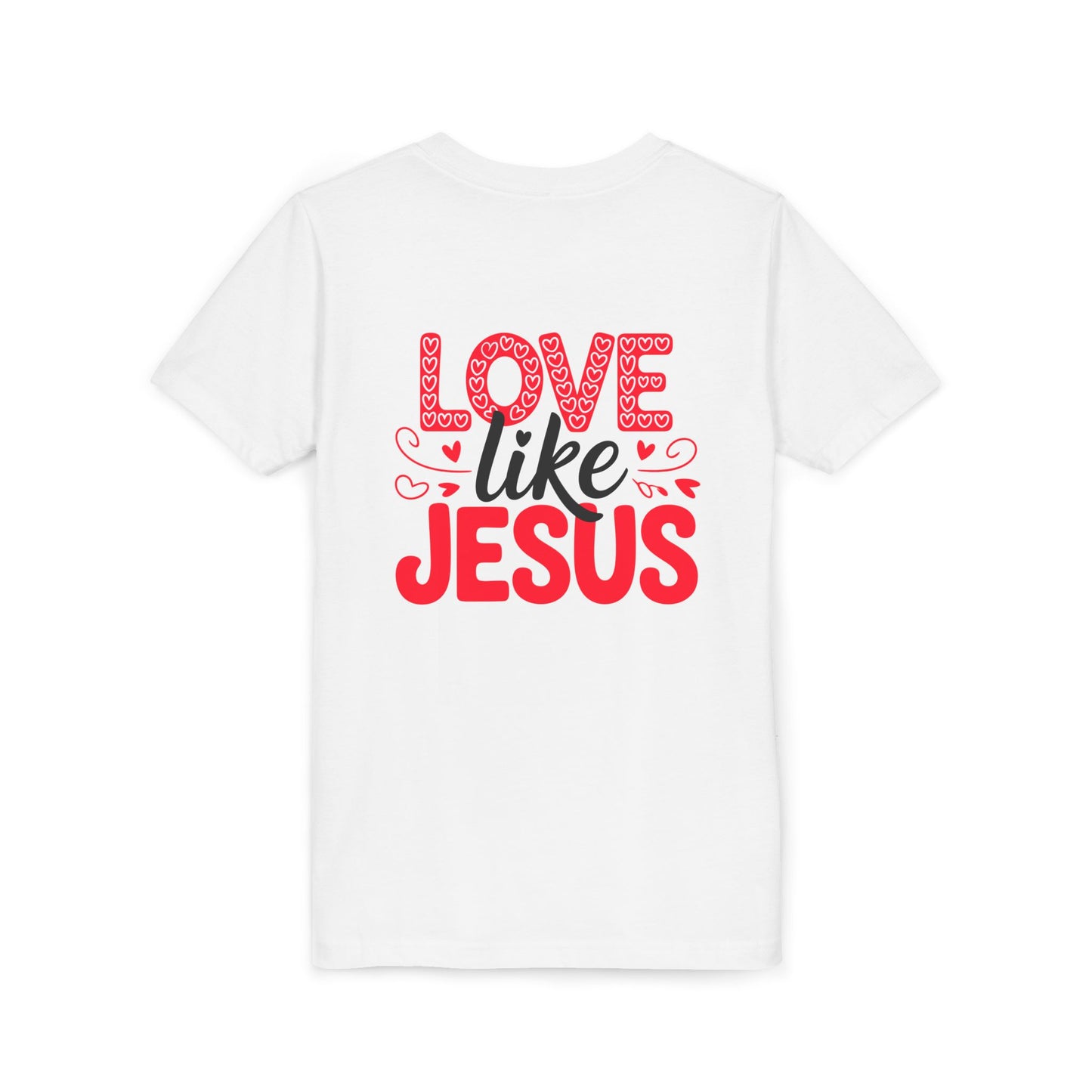Youth Tee - "Love Like Jesus" Christian Kids Shirt