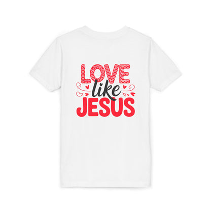 Youth Tee - "Love Like Jesus" Christian Kids Shirt