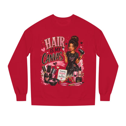 Hair Is My Canvas Sweatshirt