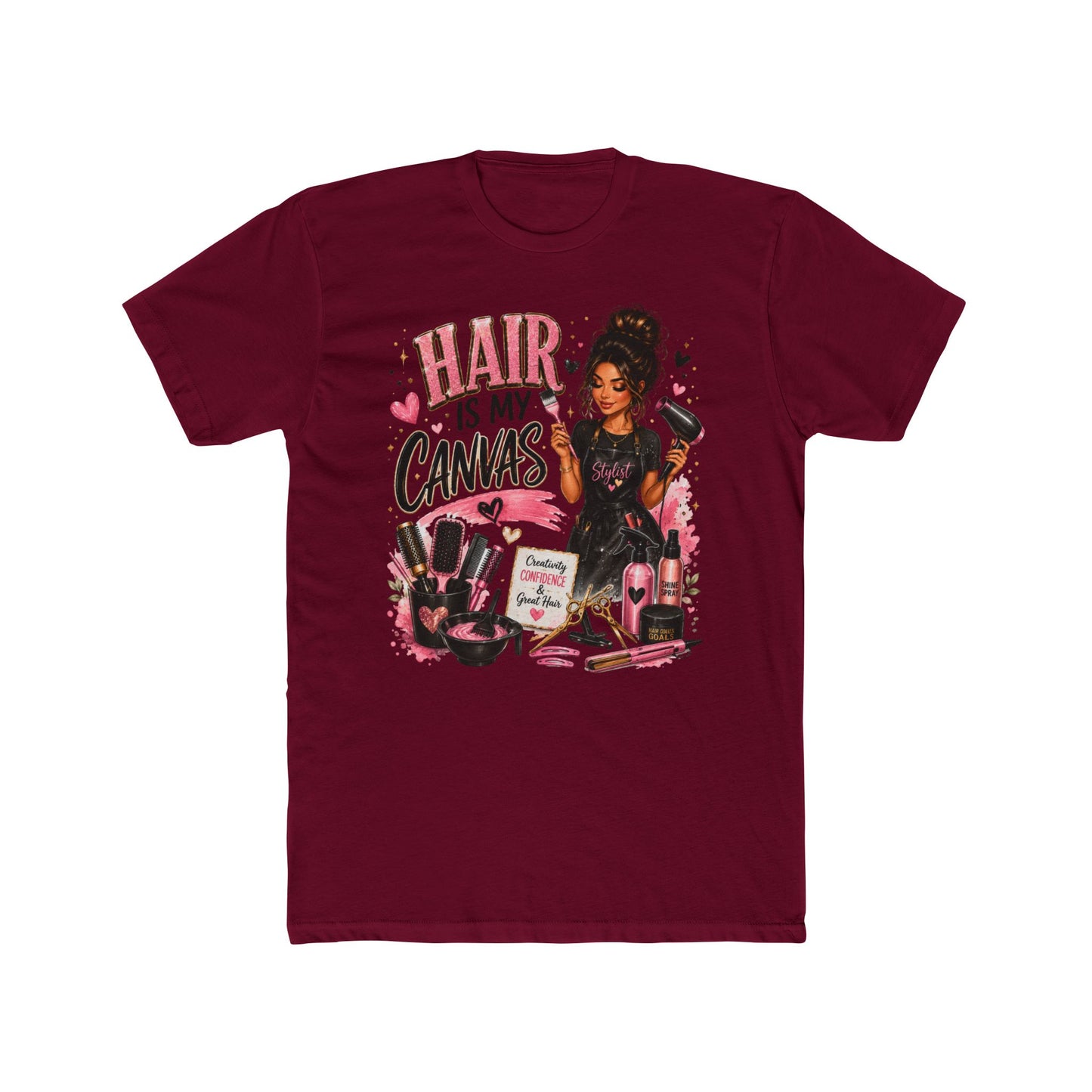 Hair Is My Canvas T‑Shirt