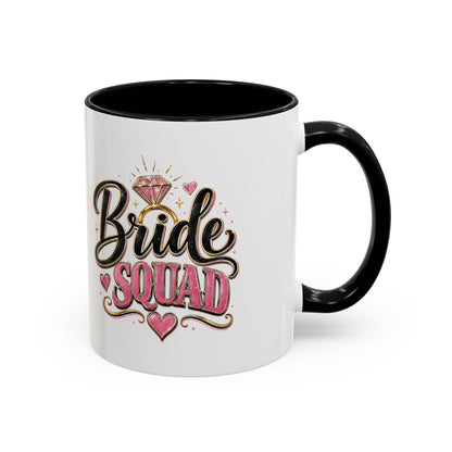 Bride Squad Coffee Mug — Bachelorette Party Gift, Bridal Shower Accent Mug