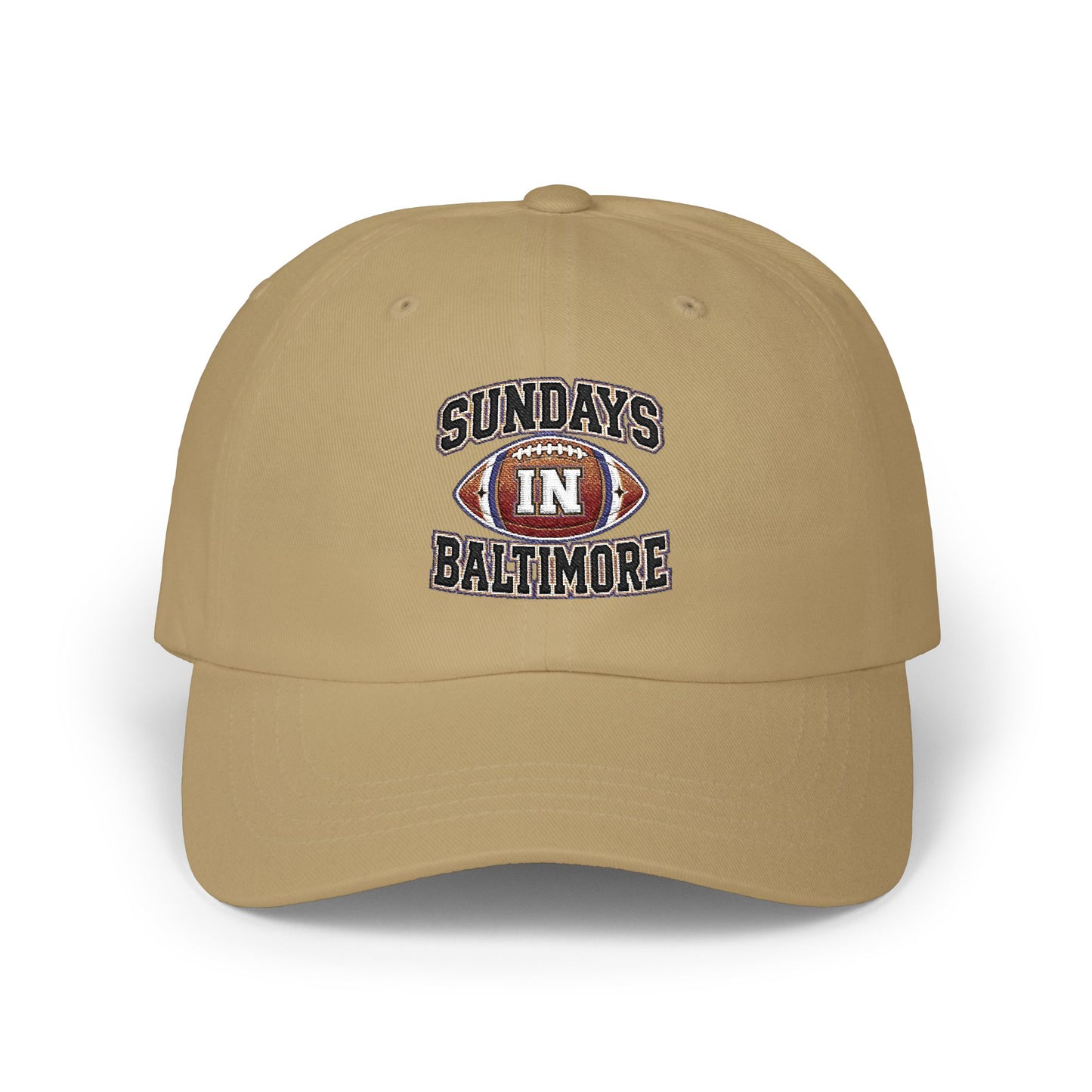 Sundays in Baltimore Dad Cap – Casual Football Baseball Hat