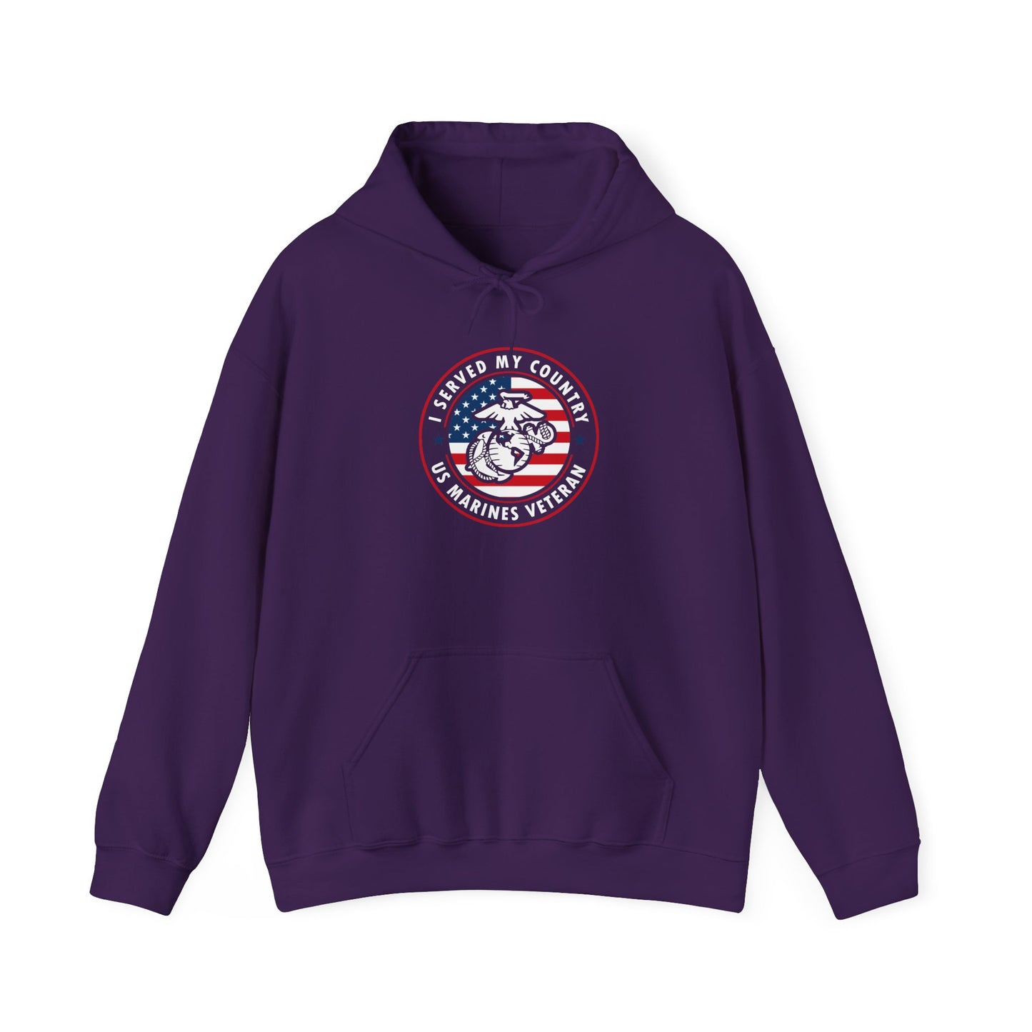 I Served My Country US Marines Veteran Hoodie