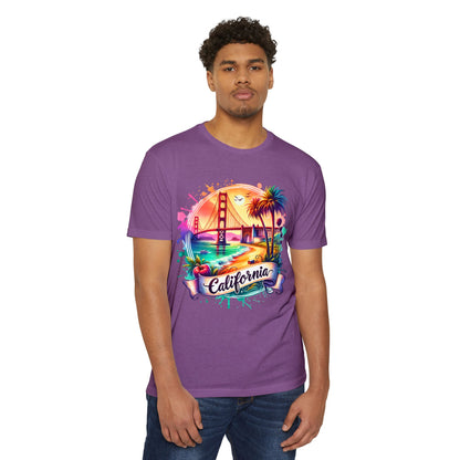 California Sunset T-Shirt — Golden Gate Palm Beach Graphic Tee