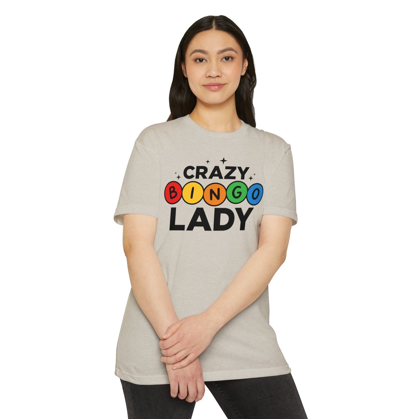 Crazy Bingo Lady T-Shirt — Funny Bingo Lover Tee