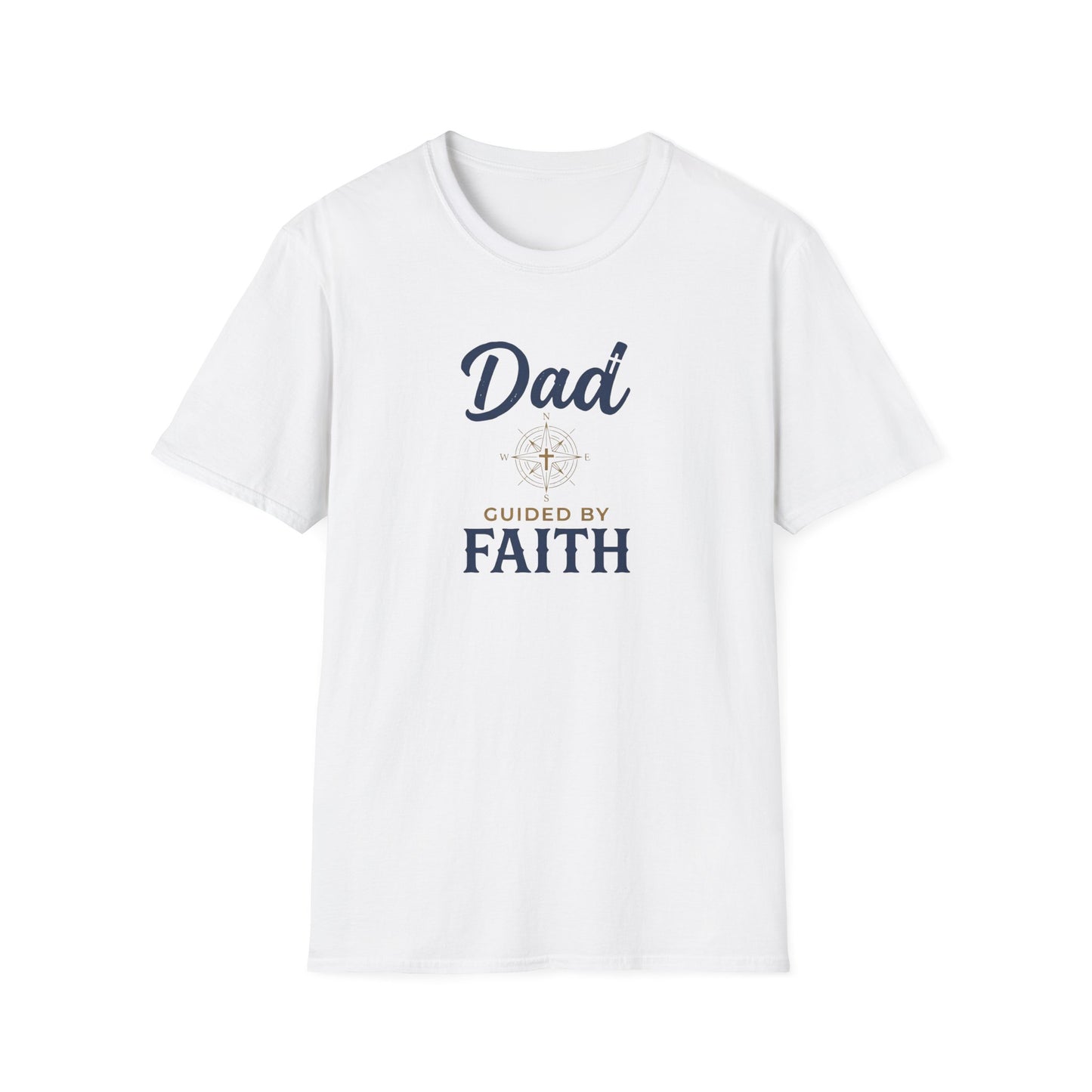 Dad Guided by Faith T-Shirt