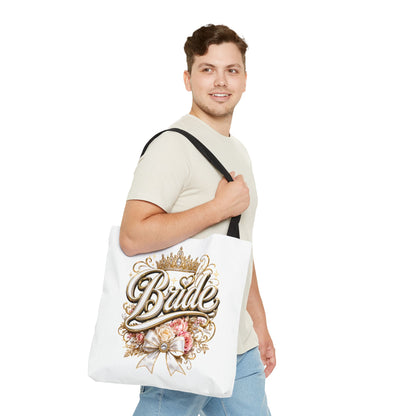 Bride Tote Bag — Bridal Shower, Bachelorette & Wedding Day Gift
