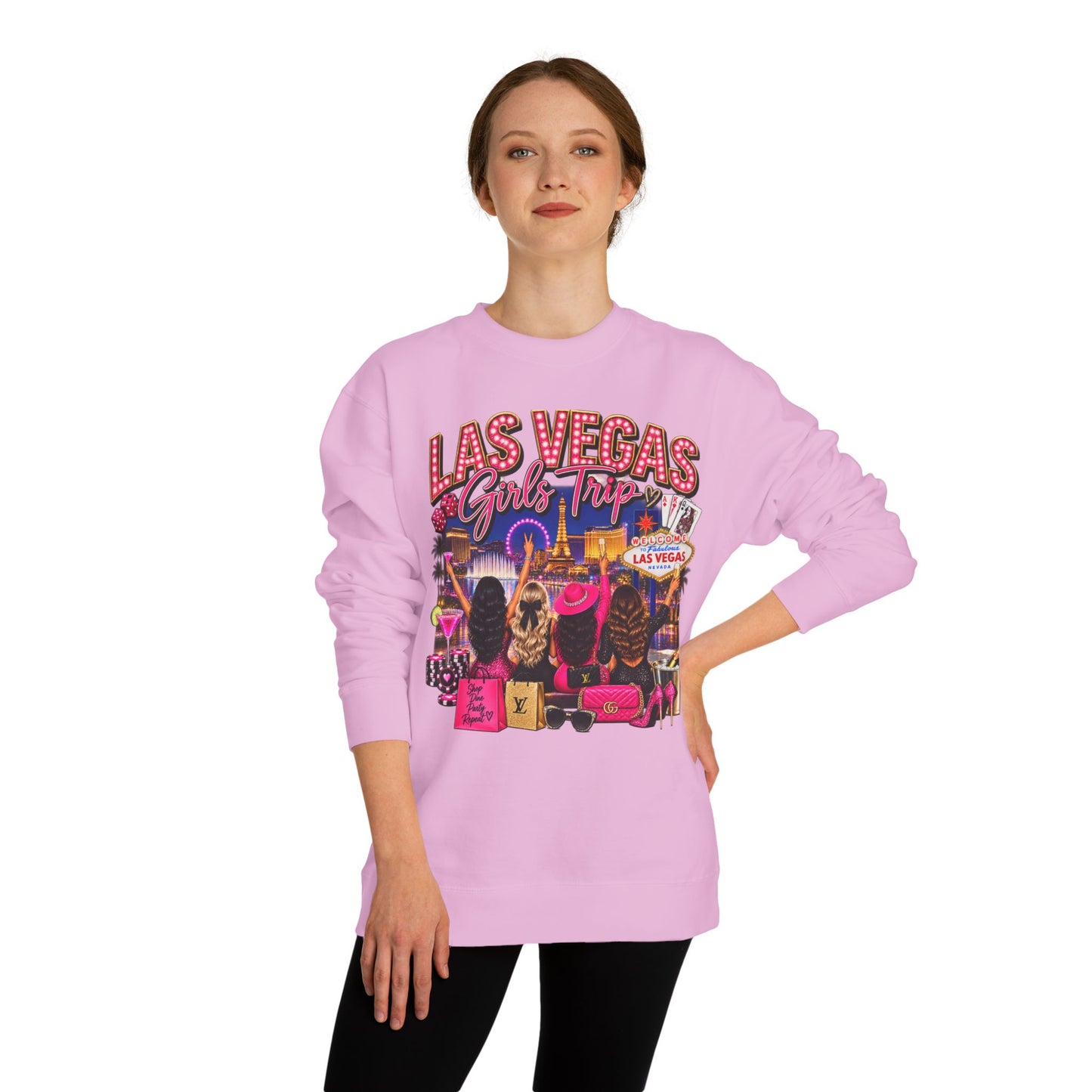 Las Vegas Girls Trip Sweatshirt — Vegas Bachelorette Party Crewneck
