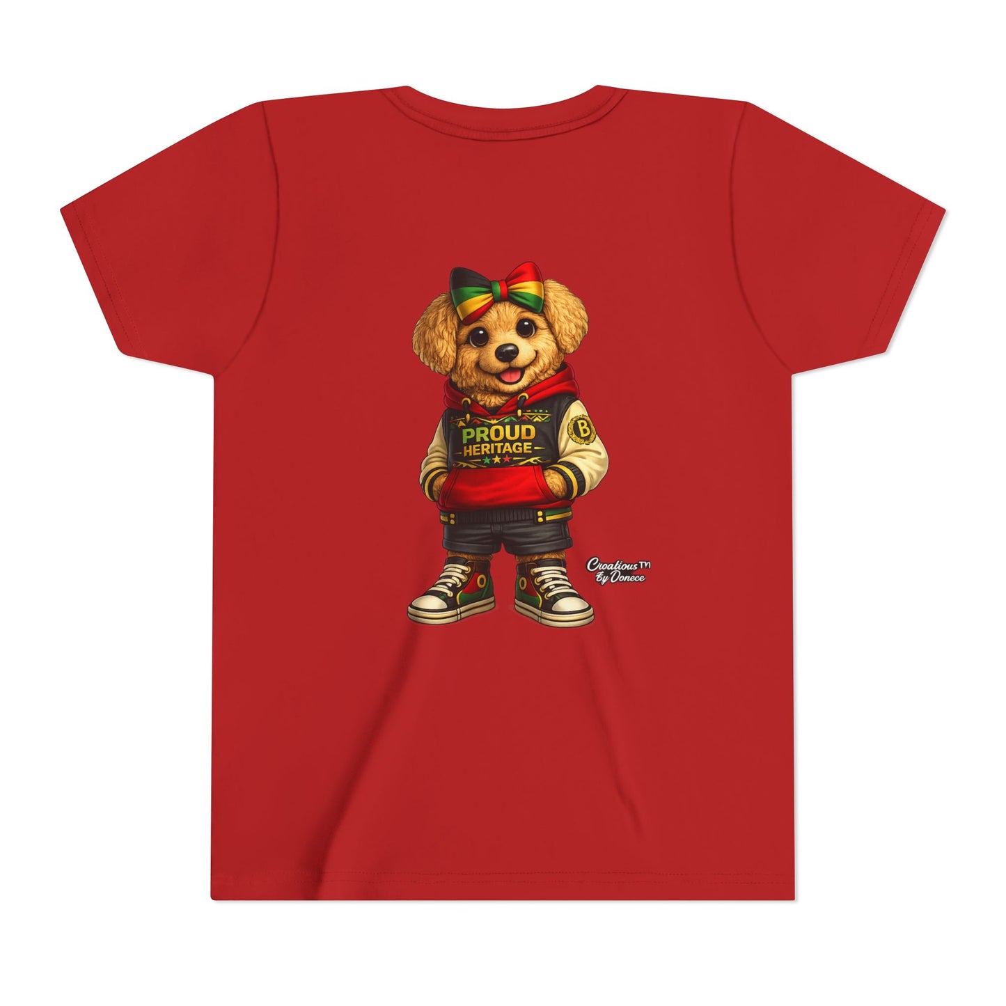 Kids Rasta Bear 'Proud Heritage' Tee
