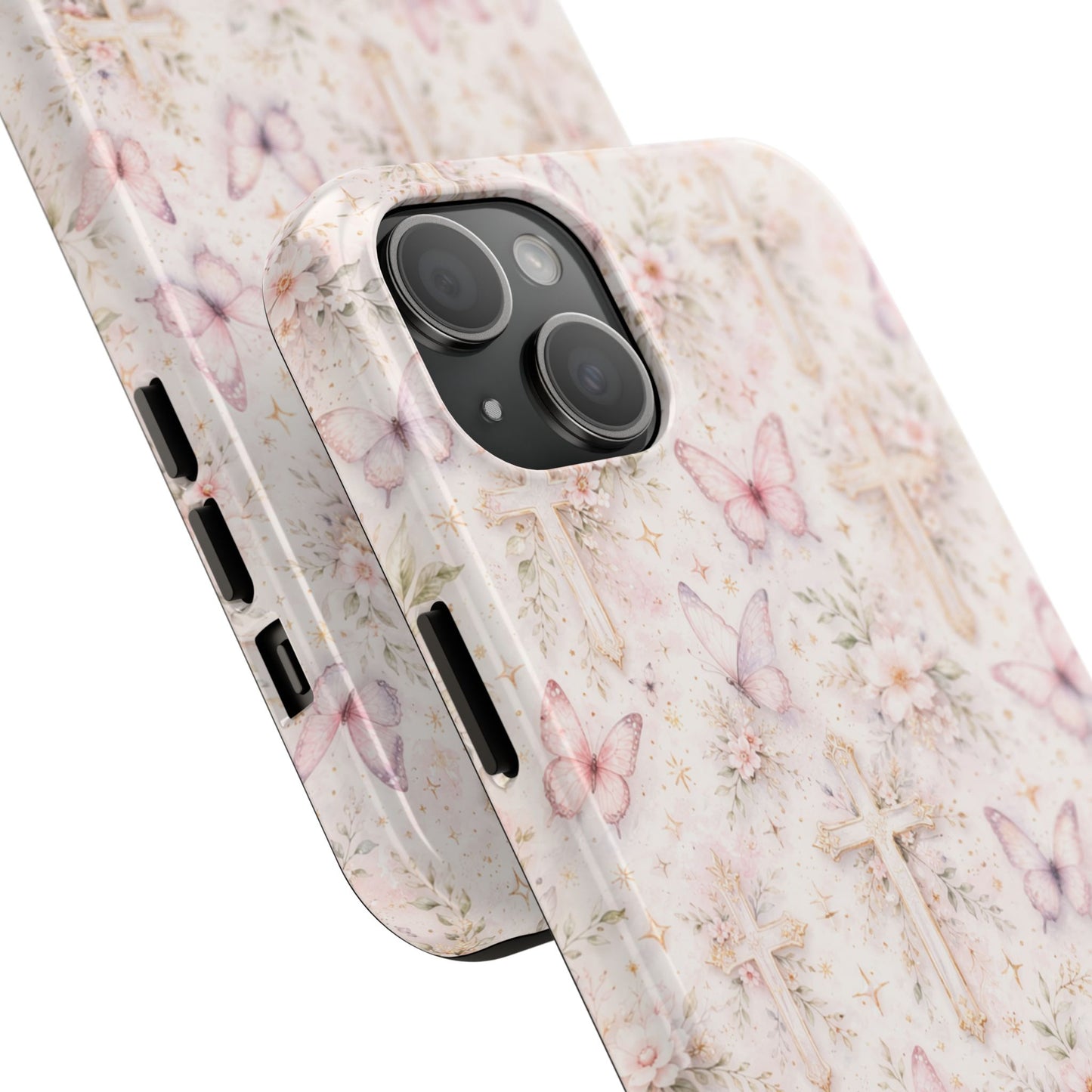 Blessed Wings Phone Case | Christian Floral iPhone Case