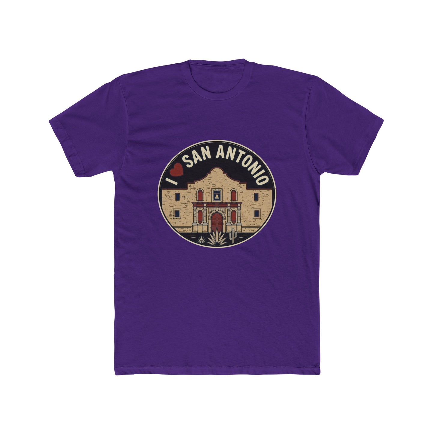 San Antonio Alamo T-Shirt — I  San Antonio Vintage Travel Tee