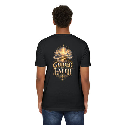 Guided by Faith T-Shirt — Christian Inspirational Tee