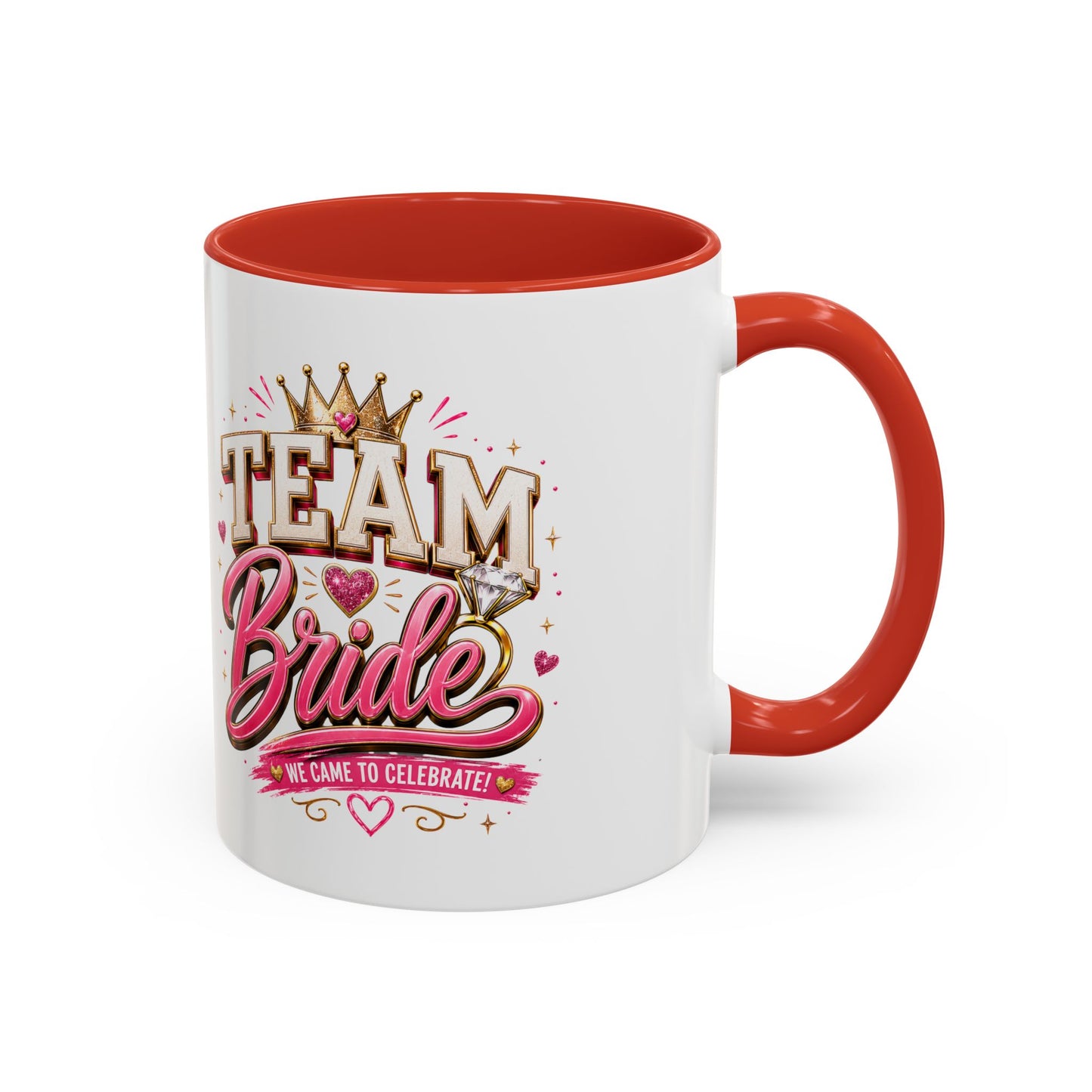 Team Bride Coffee Mug — 'Team Bride' Bachelorette Accent Mug (11/15oz)