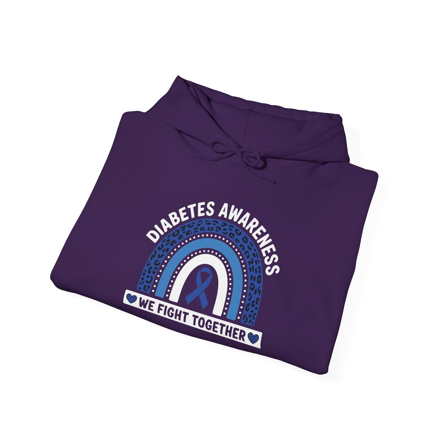 Diabetes Awareness We Fight Together Hoodie