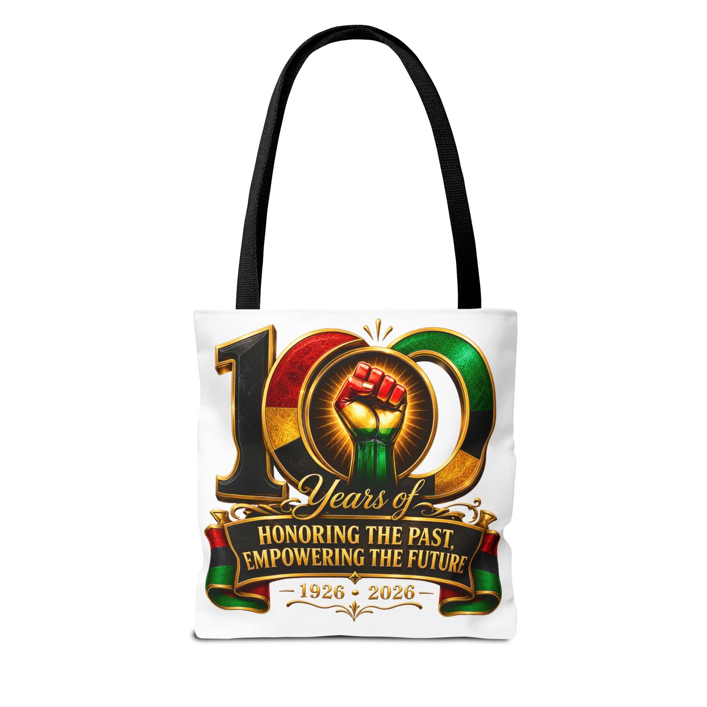 100 Years Commemorative Tote Bag — "Honoring the Past, Empowering the Future" (1926–2026)