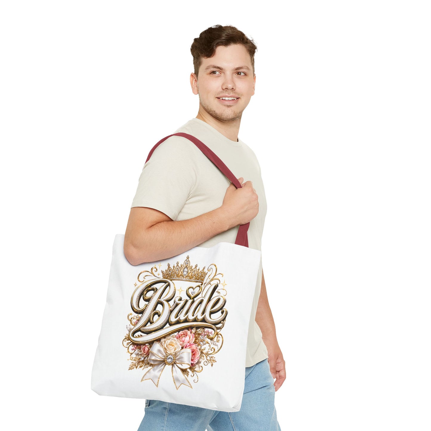 Bride Tote Bag — Bridal Shower, Bachelorette & Wedding Day Gift