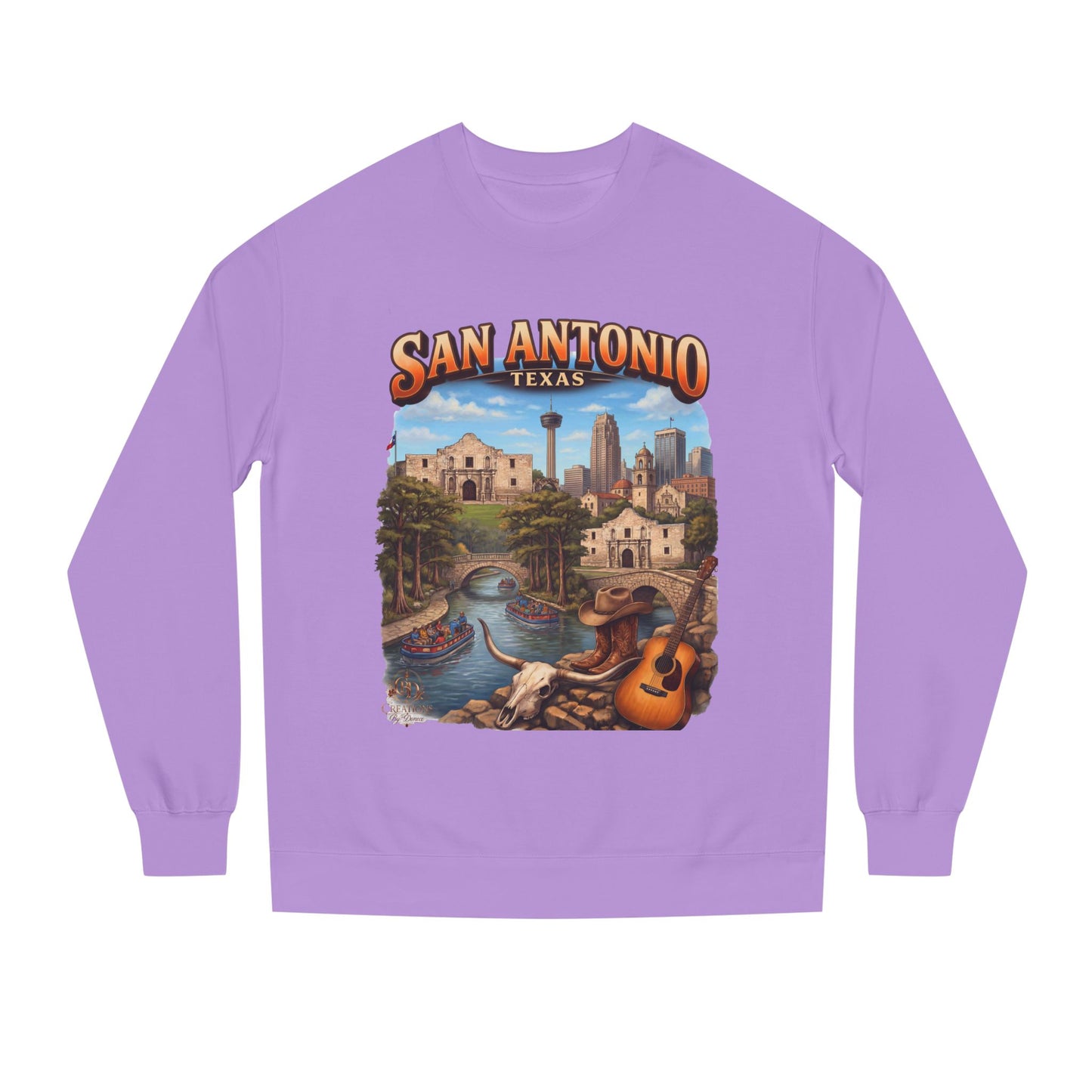 San Antonio Riverwalk Sweatshirt — Texas Travel Scenic Crewneck