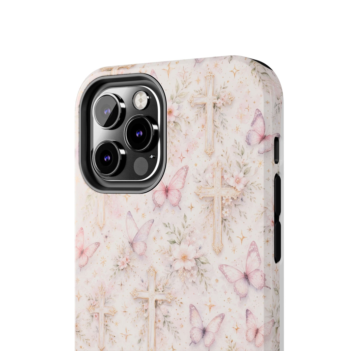 Blessed Wings Phone Case | Christian Floral iPhone Case