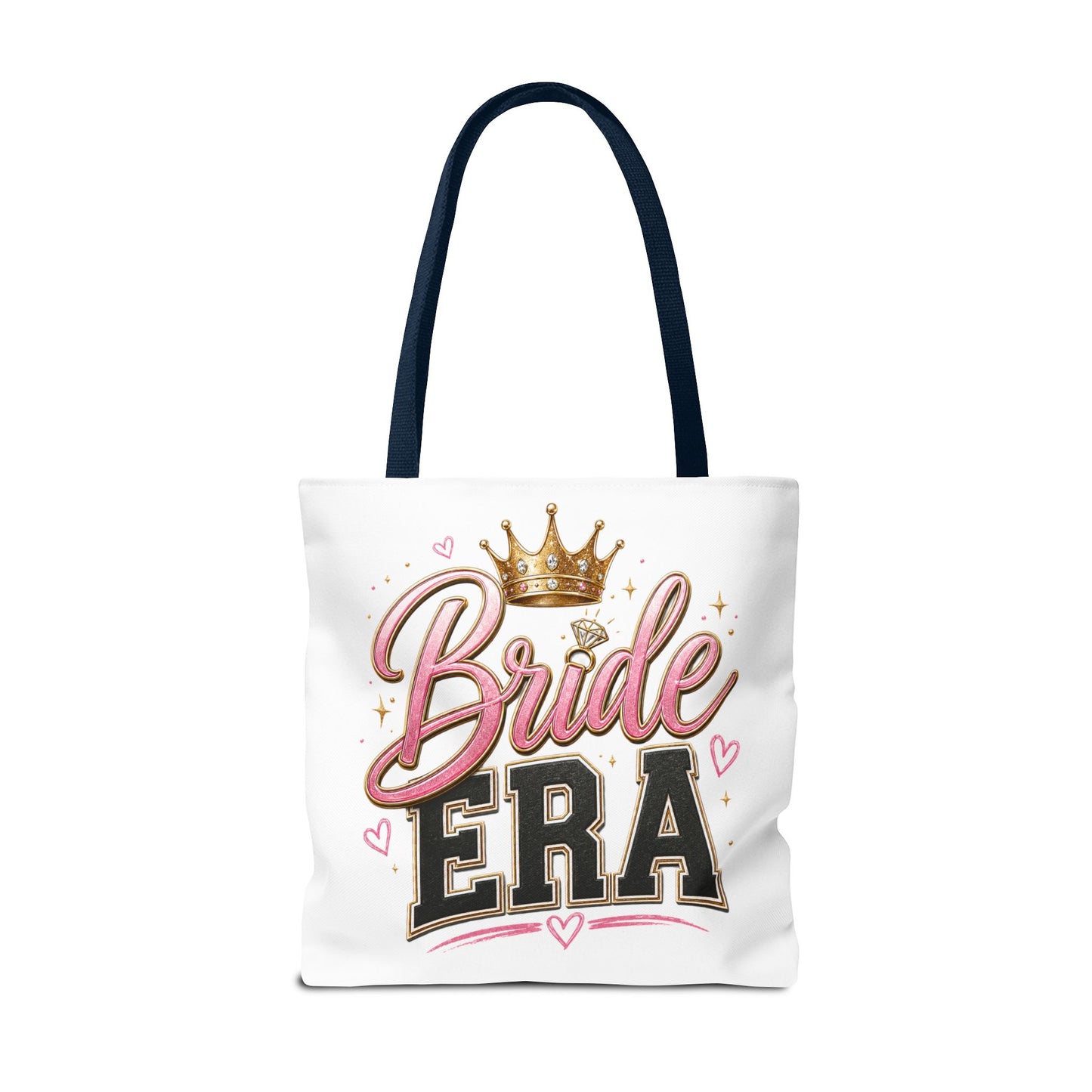 Bride Era Tote Bag — Bachelorette Bride Crown Tote for Bridal Shower & Wedding Weekend