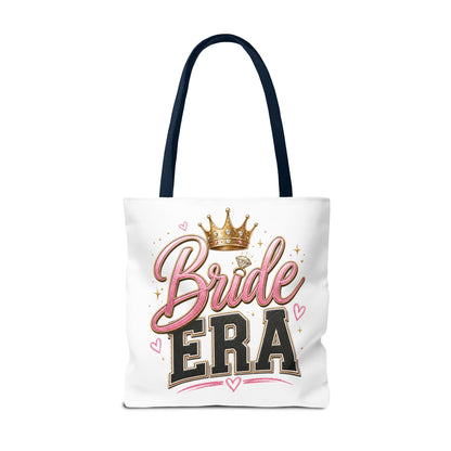 Bride Era Tote Bag — Bachelorette Bride Crown Tote for Bridal Shower & Wedding Weekend