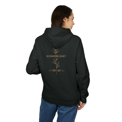 First Lady Legacy Hoodie — "An Unwavering Legacy" Gold Leaf Design