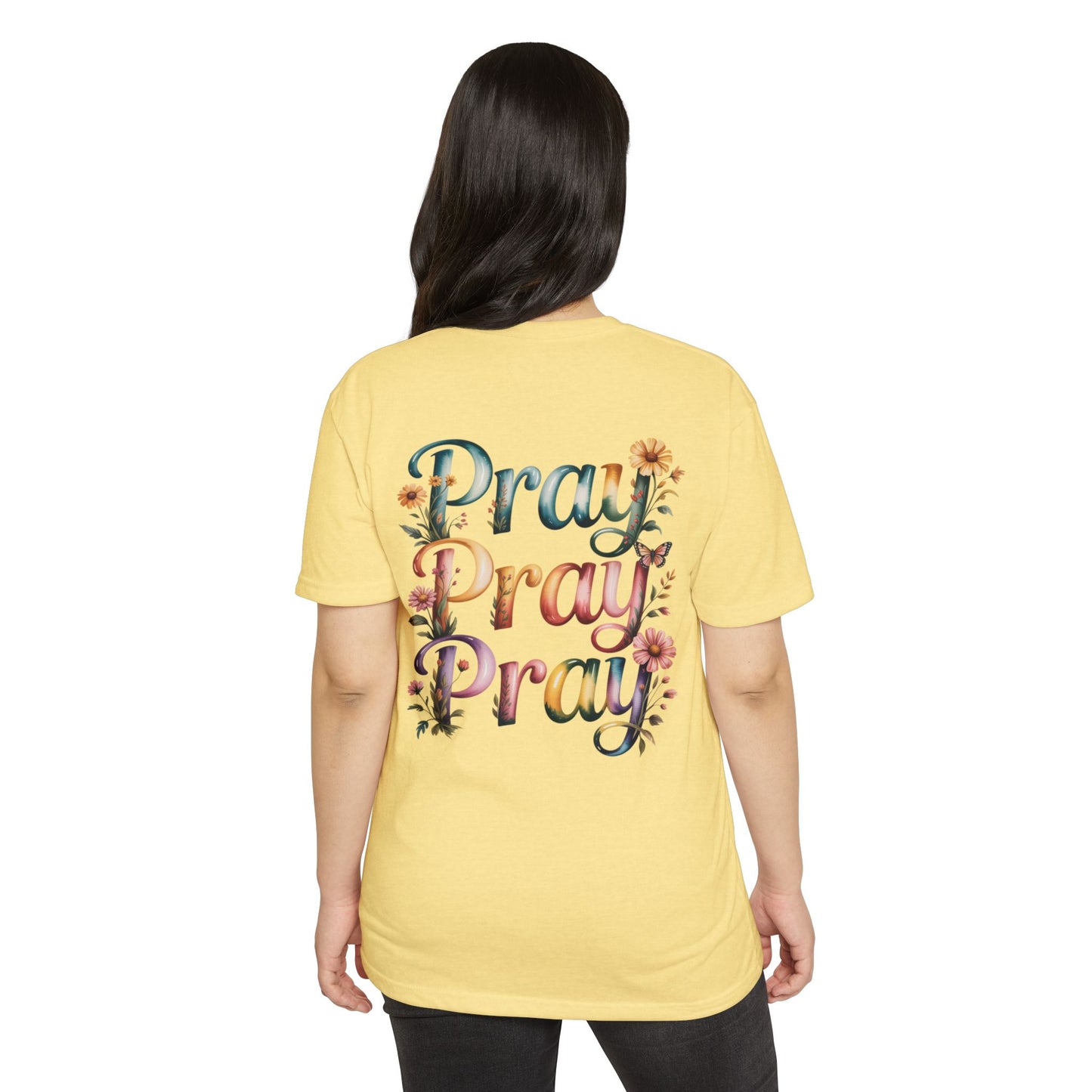 Pray Pray Pray Floral T-Shirt