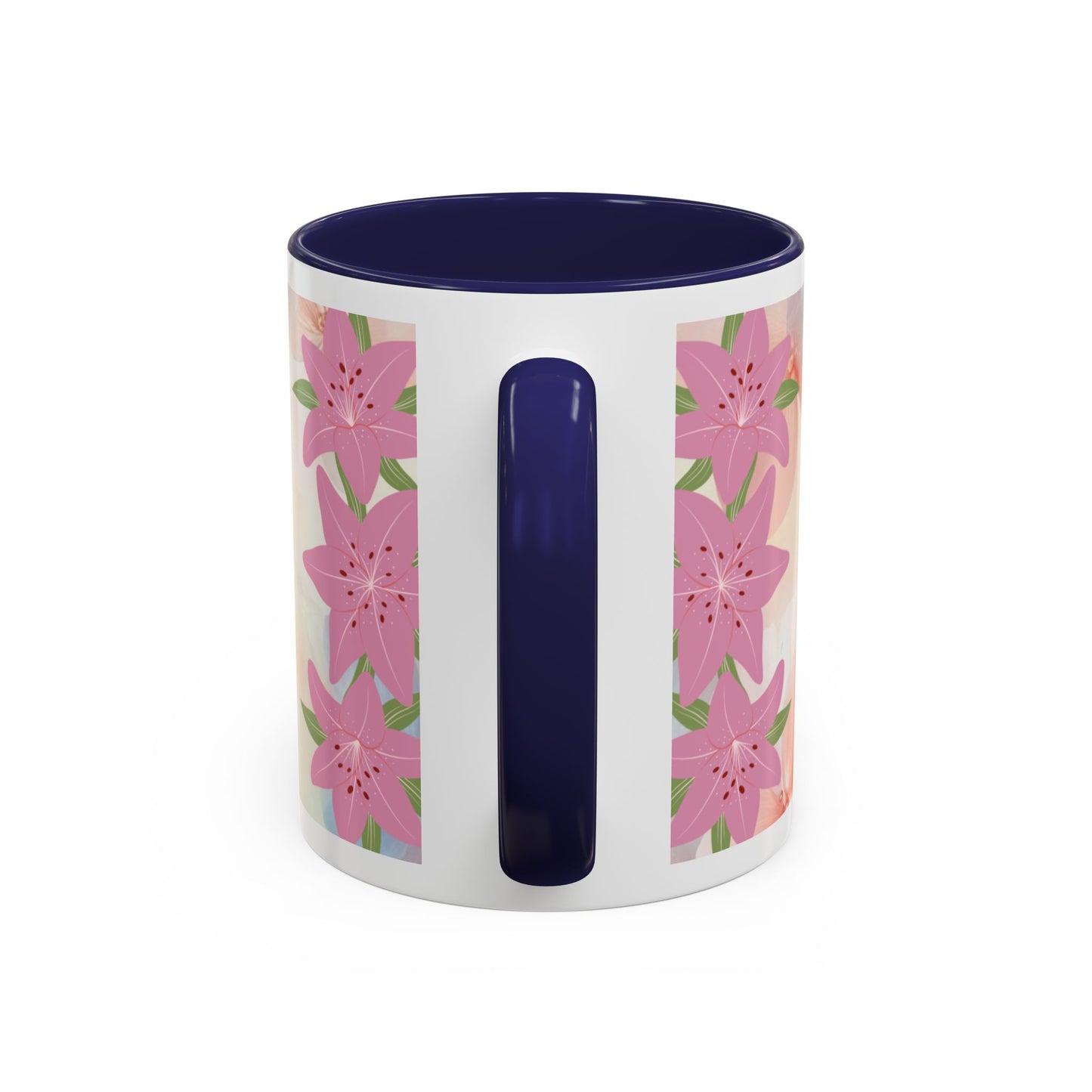 Mom Acronym Coffee Mug — "MOM: Magical • One-of-a-Kind • Motivator" Floral Accent