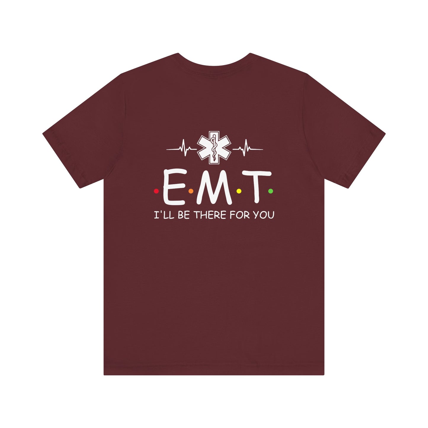 Minimal Rainbow Dot Tee — Subtle Pride Graphic T-Shirt