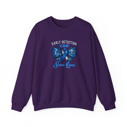 "Early Detection Can Save Lives"  Sweatshirt