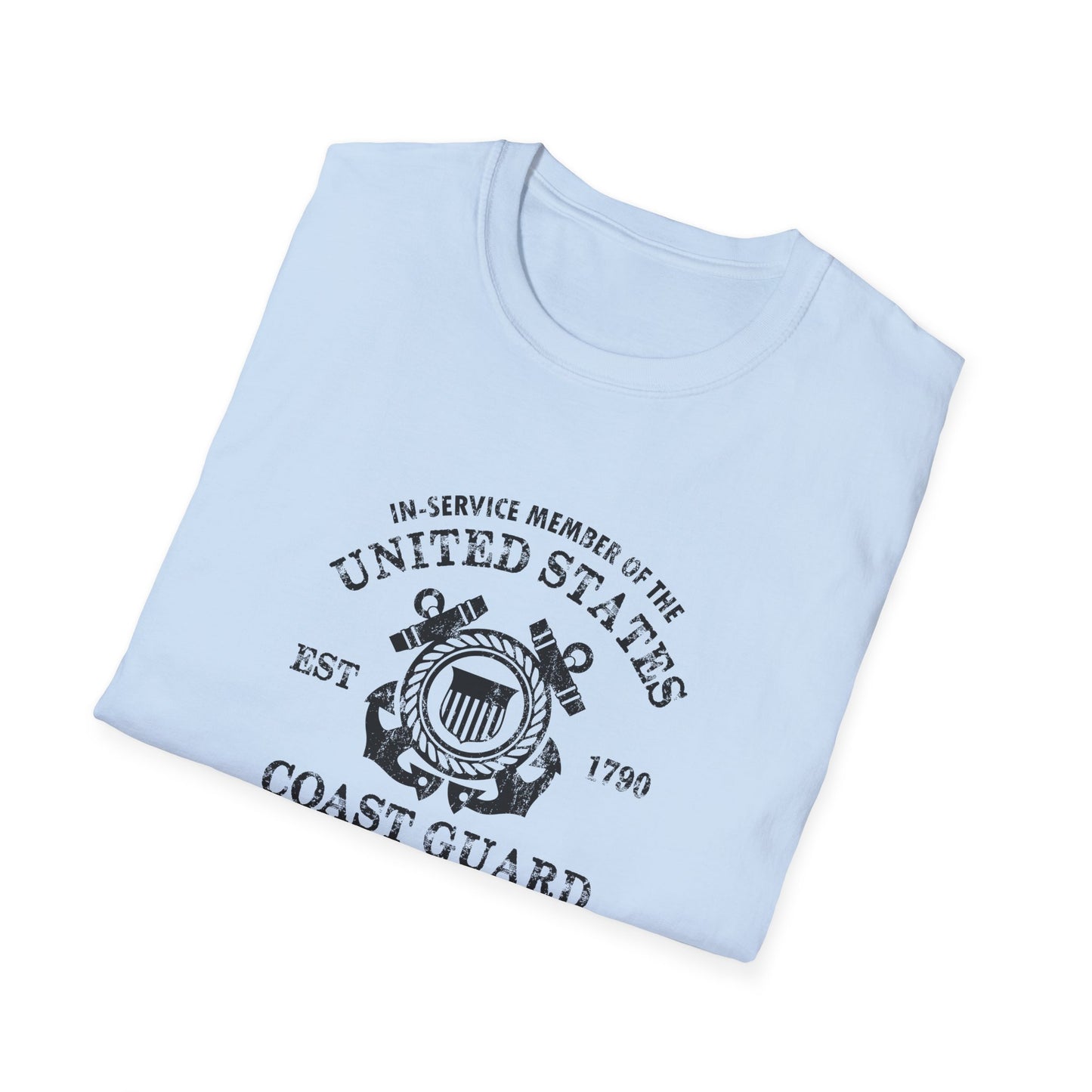 In-Service Member of the United States EST 1790 Coast Guard T-Shirt