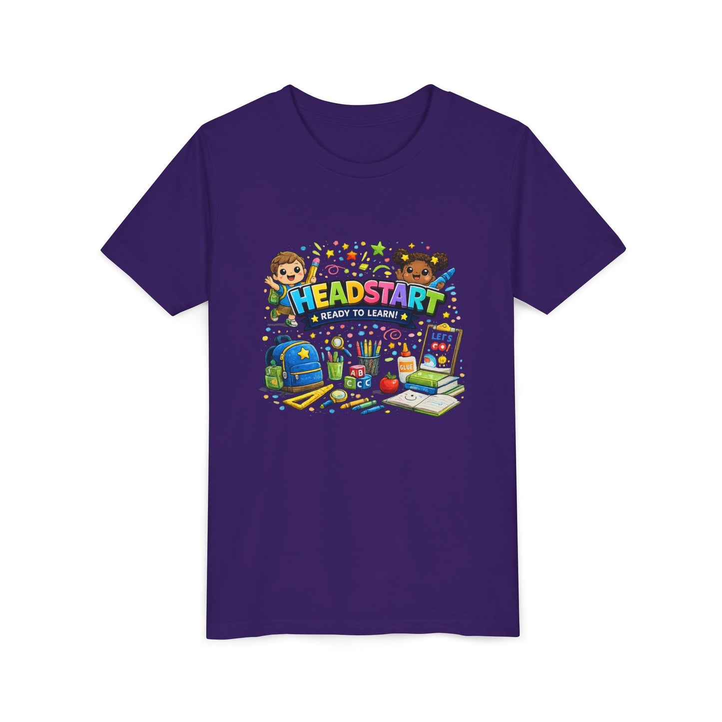 Headstart Kids T-Shirt - Ready to Learn Back-to-School Tee