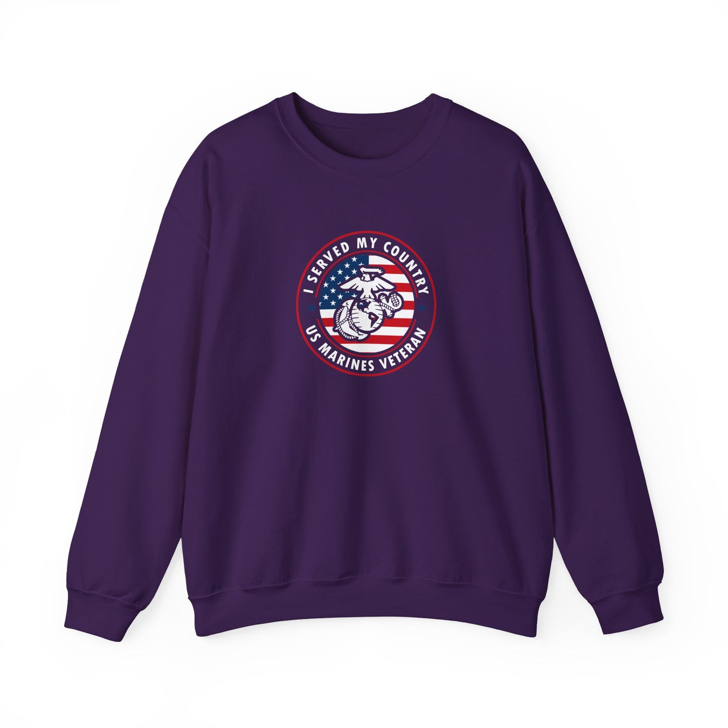 I Served My Country US Marines Veteran Sweatshirt