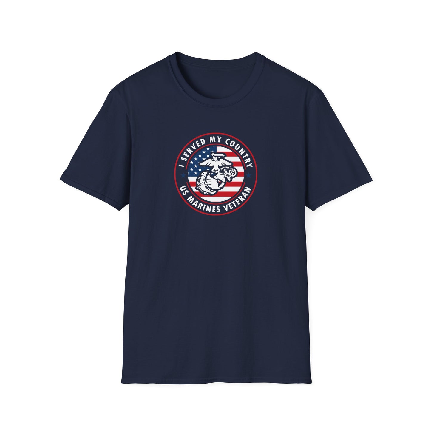 I Served My Country US Marines Veteran T-Shirt