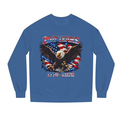 250 Years 1776–2026 Eagle Flag Sweatshirt