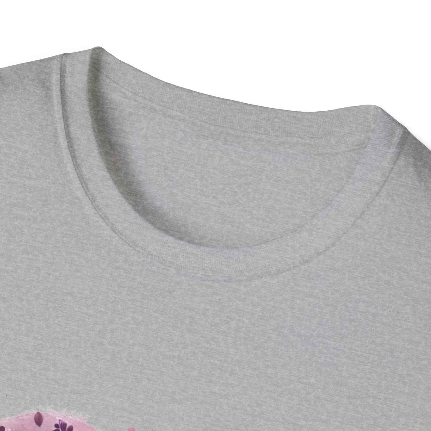 Mother's Day Floral T-Shirt — "Mother's Day I Love You" Heart Bouquet
