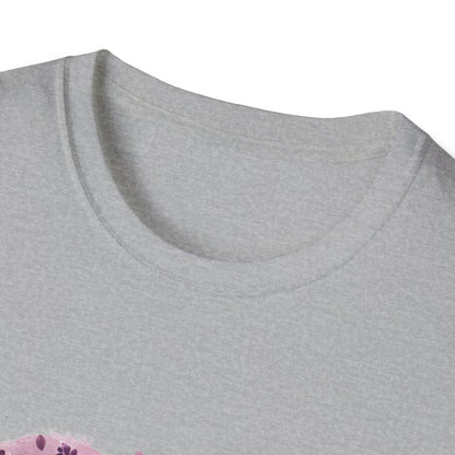 Mother's Day Floral T-Shirt — "Mother's Day I Love You" Heart Bouquet