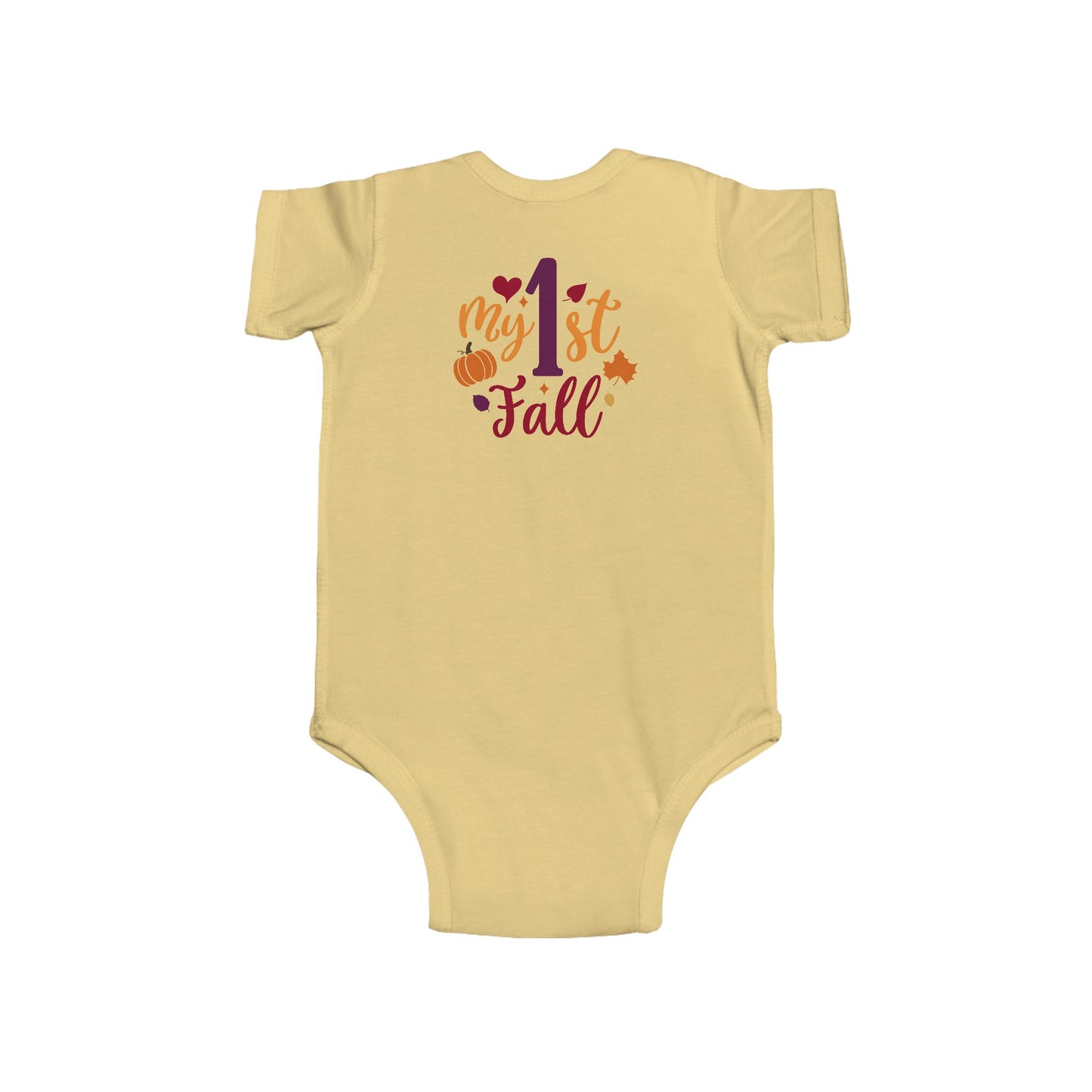My 1st Fall Infant Bodysuit — Cute Thanksgiving/Autumn Baby Onesie