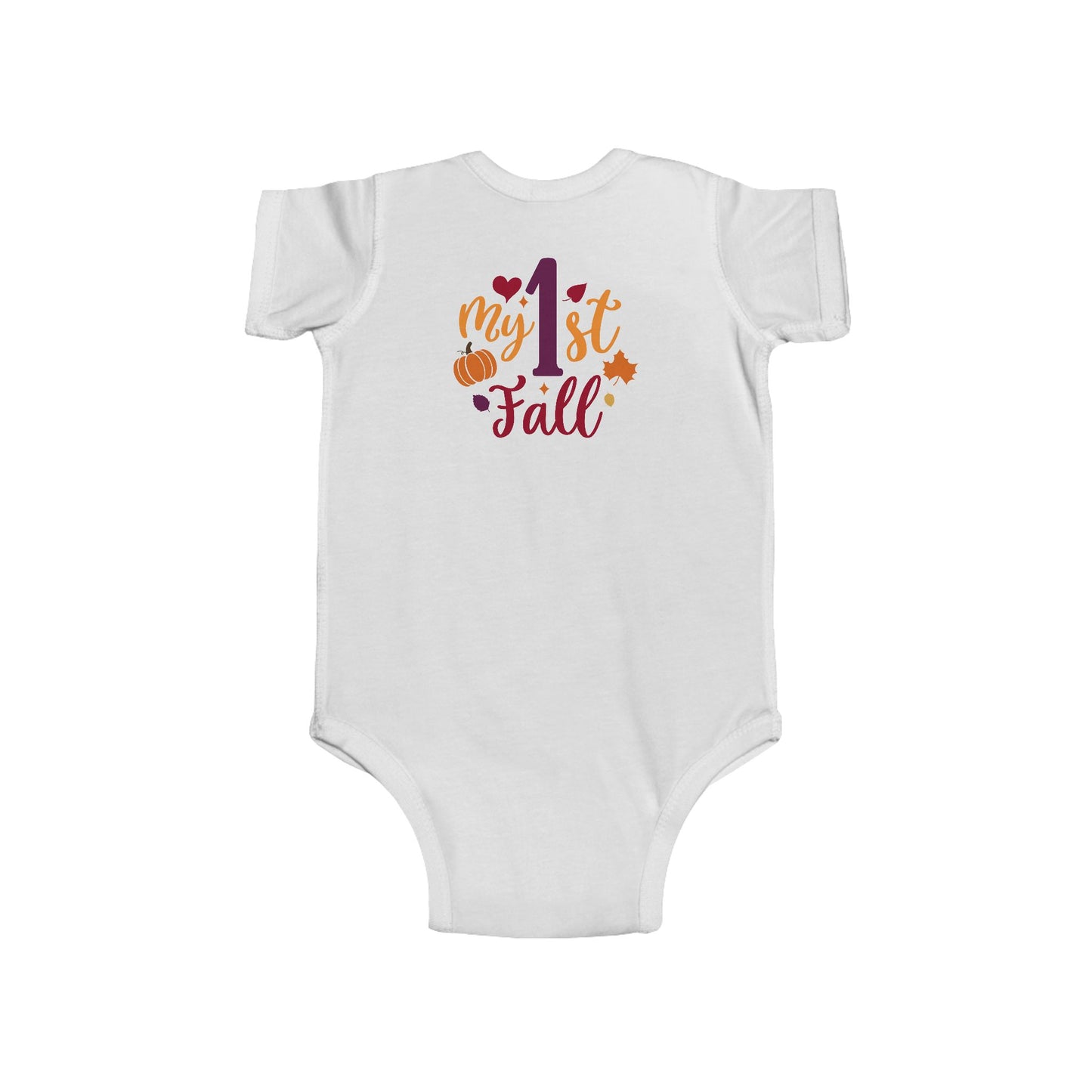 My 1st Fall Infant Bodysuit — Cute Thanksgiving/Autumn Baby Onesie